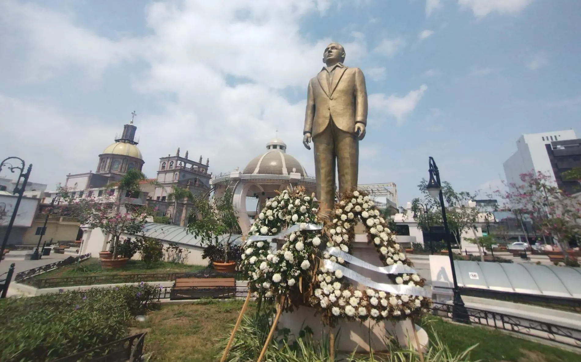 La estatua de Isauro Alfaro tuvo un intento de ser removida en 2018